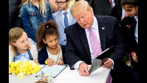 Trump, making the world safe for the children! ❤️🇺🇸