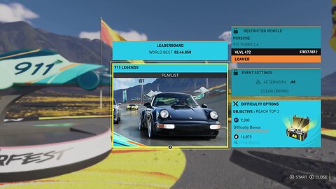 Race100 Crew Motorfest 911 Legends Porche Playlist