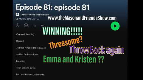 The Mason and Friends Show Episode 81 clip