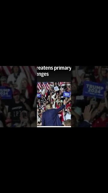 Fake news panic because the people have his back! #getusedtoit