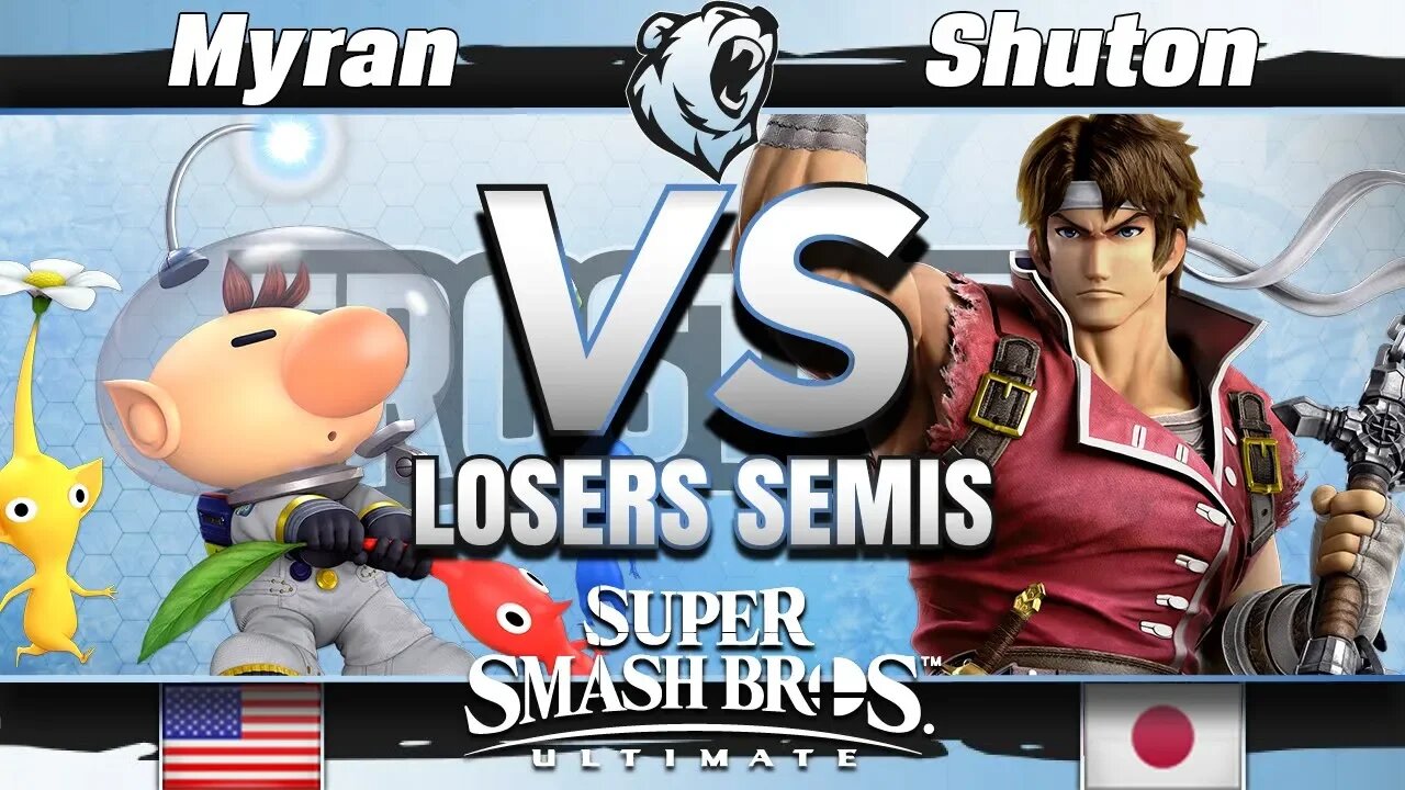 Armada | Myran (Olimar) vs. SST | Shuton (Richter) - Losers Semis - Frostbite 2019