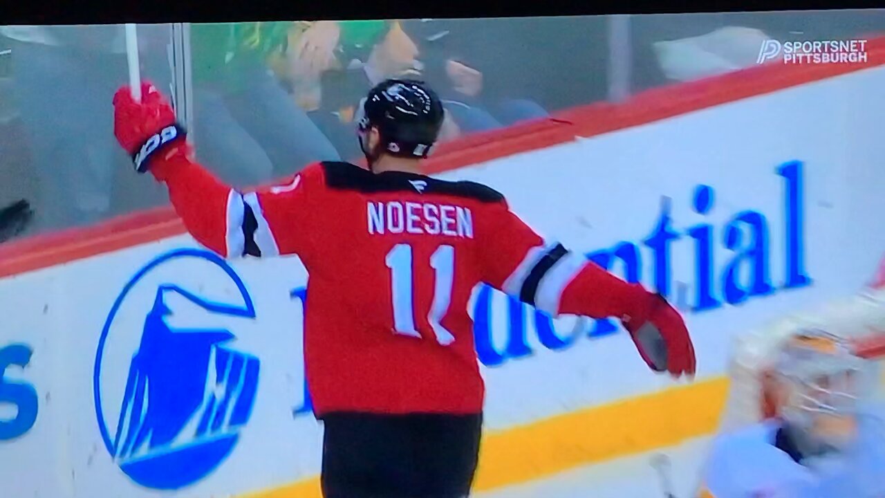 Devils RW #11 Stefan Noesen 🥅(15)🏒Wrist-Shot Goal