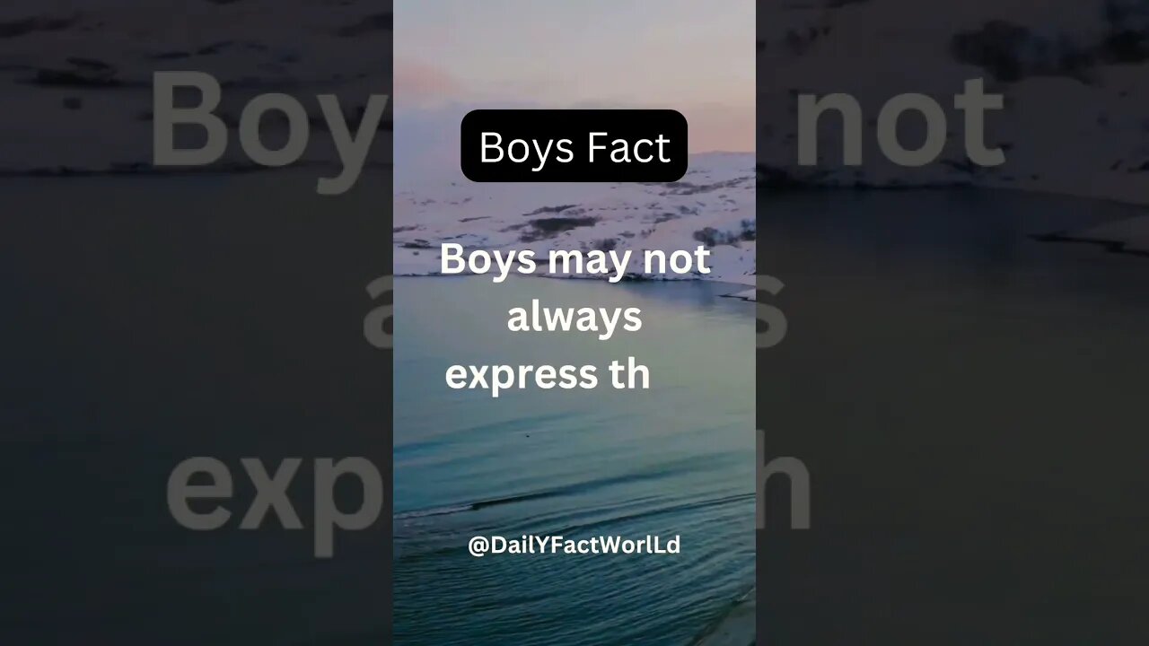 Boys may not always express their emotions... #shorts