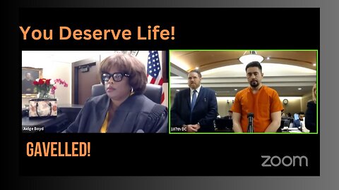 Judge Boyd locks up a Sick Monster and rejects his plea deal