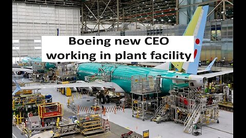 Boeing new CEO hits the runway