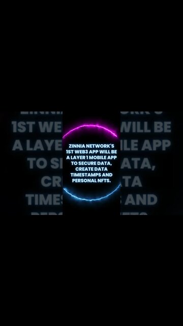 What will be zinnia network's first web3 app?