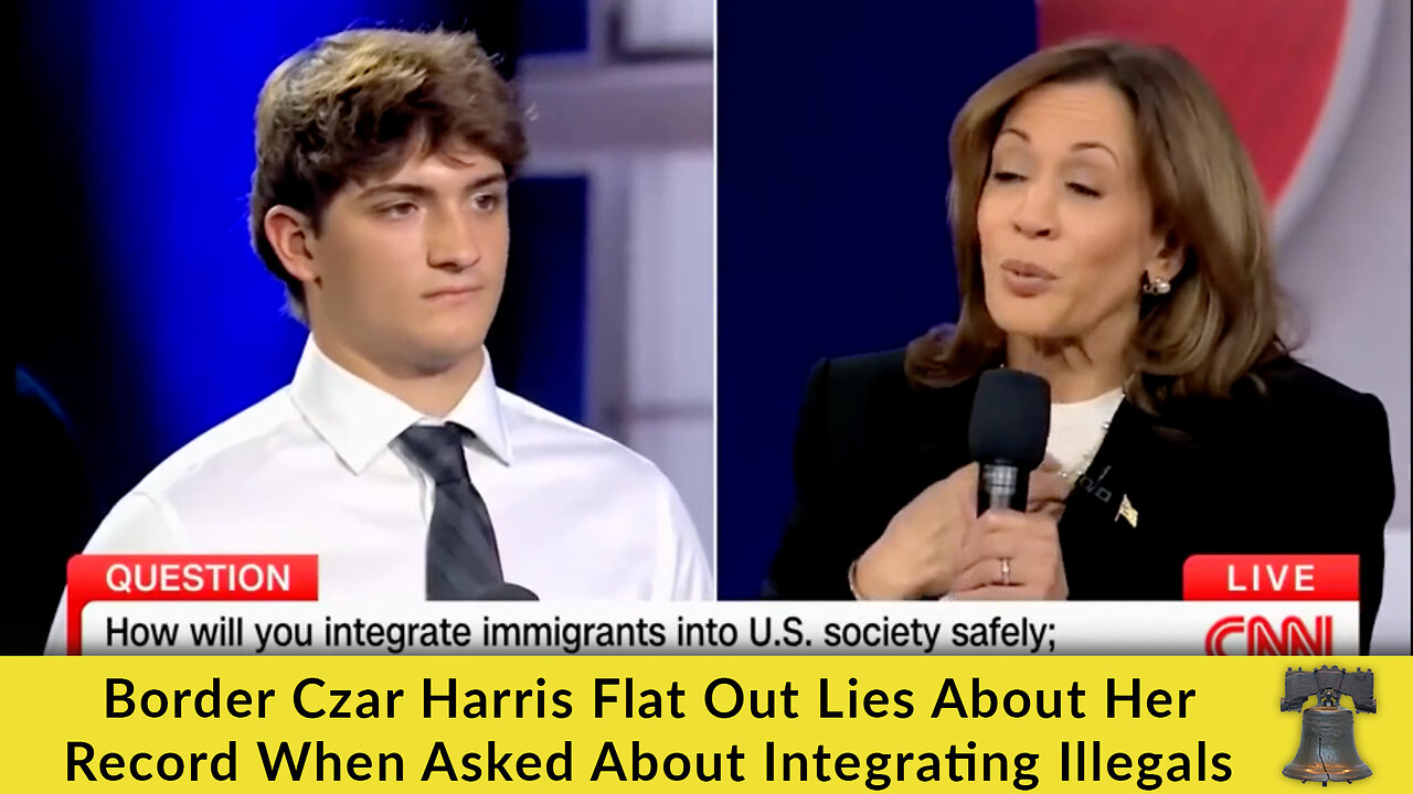 Border Czar Harris Flat Out Lies About Her Record When Asked About Integrating Illegals