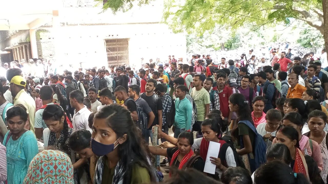 TMBU University in under Sabour college sabour | 😱 Sabour college sabour in crowd | Form fill....