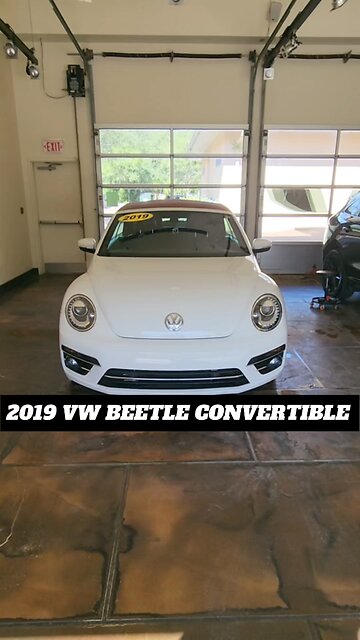 2019 VW Beetle Convertible