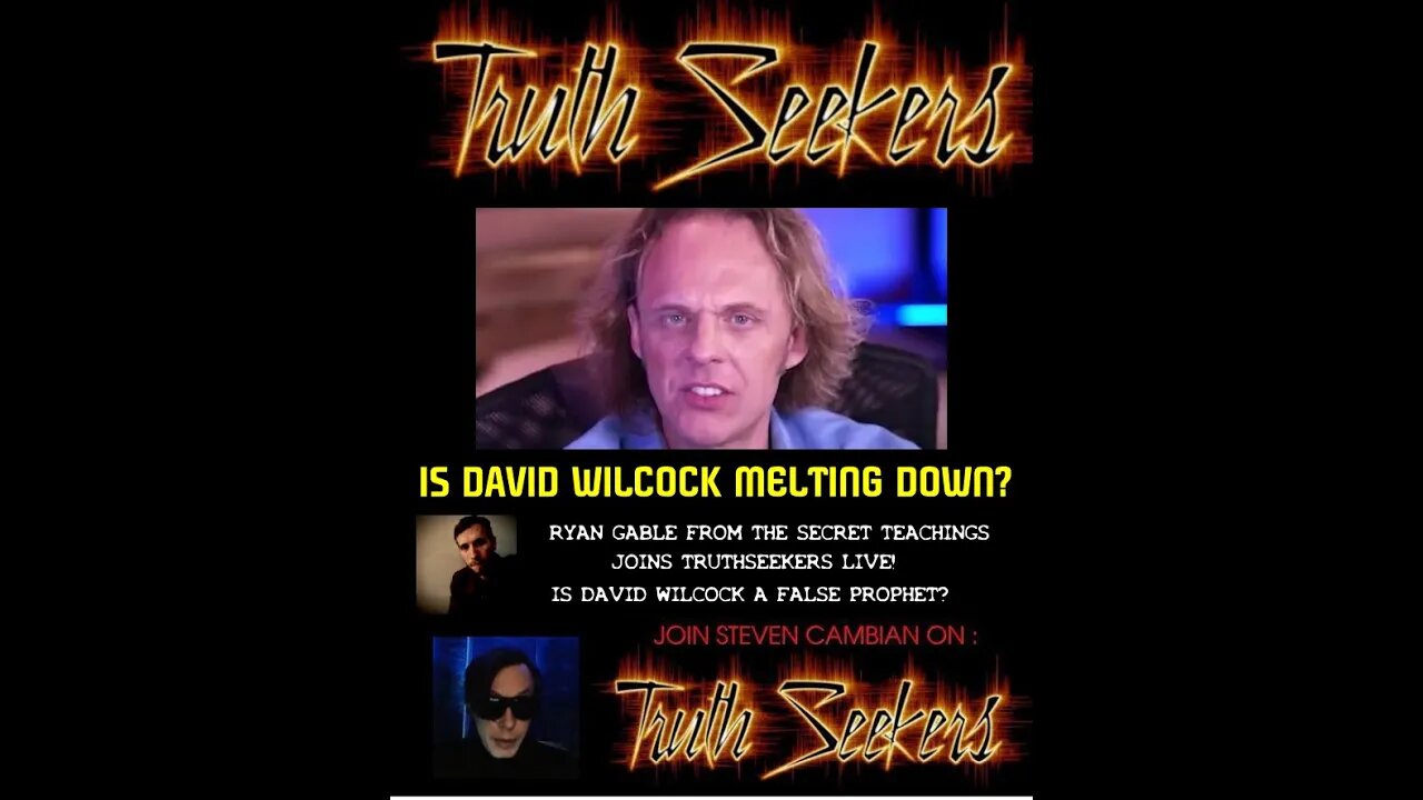 Is David Wilcock MELTING down?