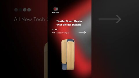 Heatbit Smart Heater with Bitcoin Mining #heater
