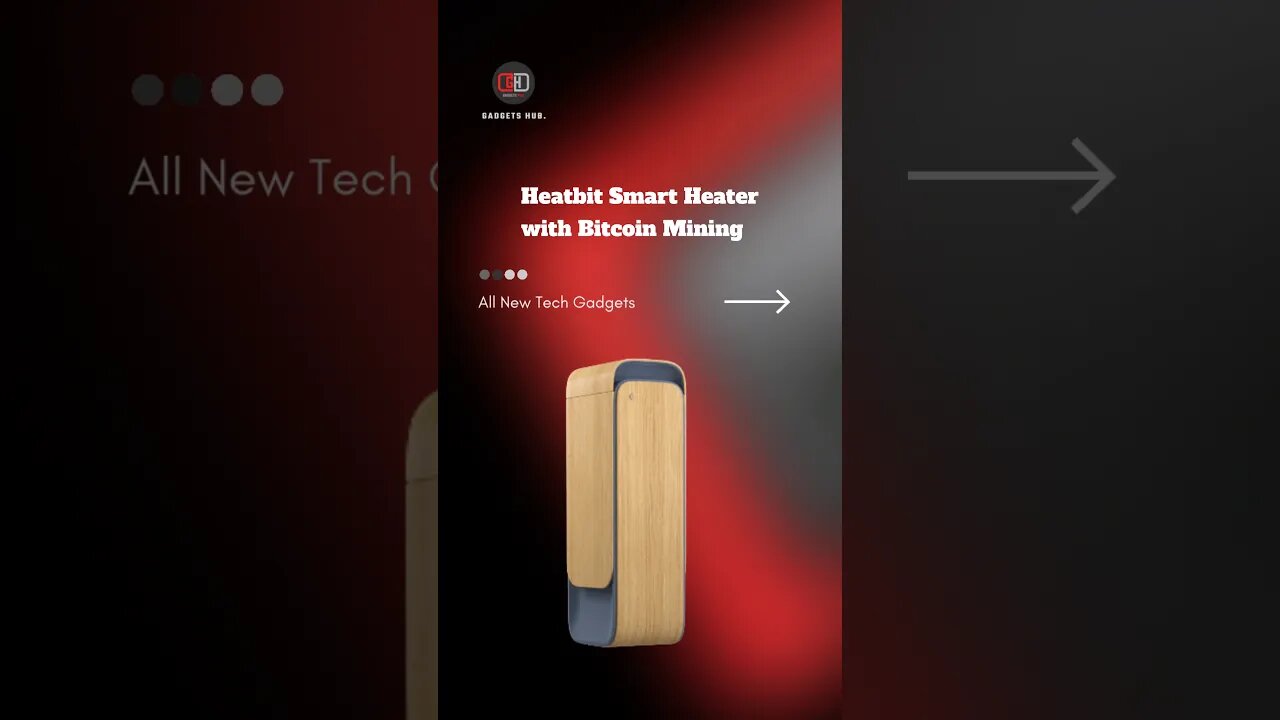 Heatbit Smart Heater with Bitcoin Mining #heater