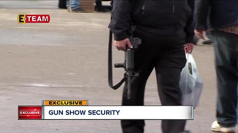 Gun show thieves are rarely ever caught