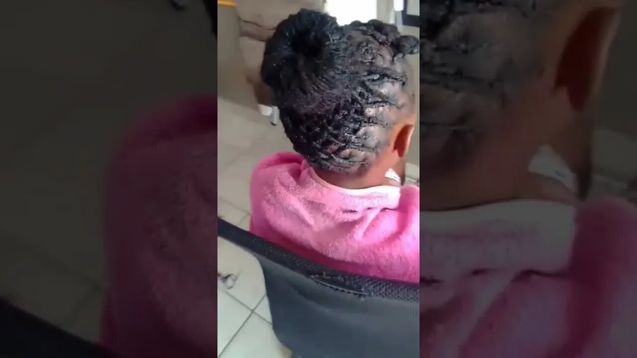 Dreaducation: Locs transformation hightop ponytail for black women #locsjourney #locs #shorts