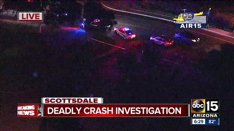 Deadly crash closes Hayden Road in Scottsdale