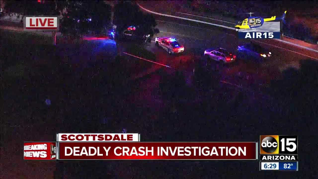 Deadly crash closes Hayden Road in Scottsdale