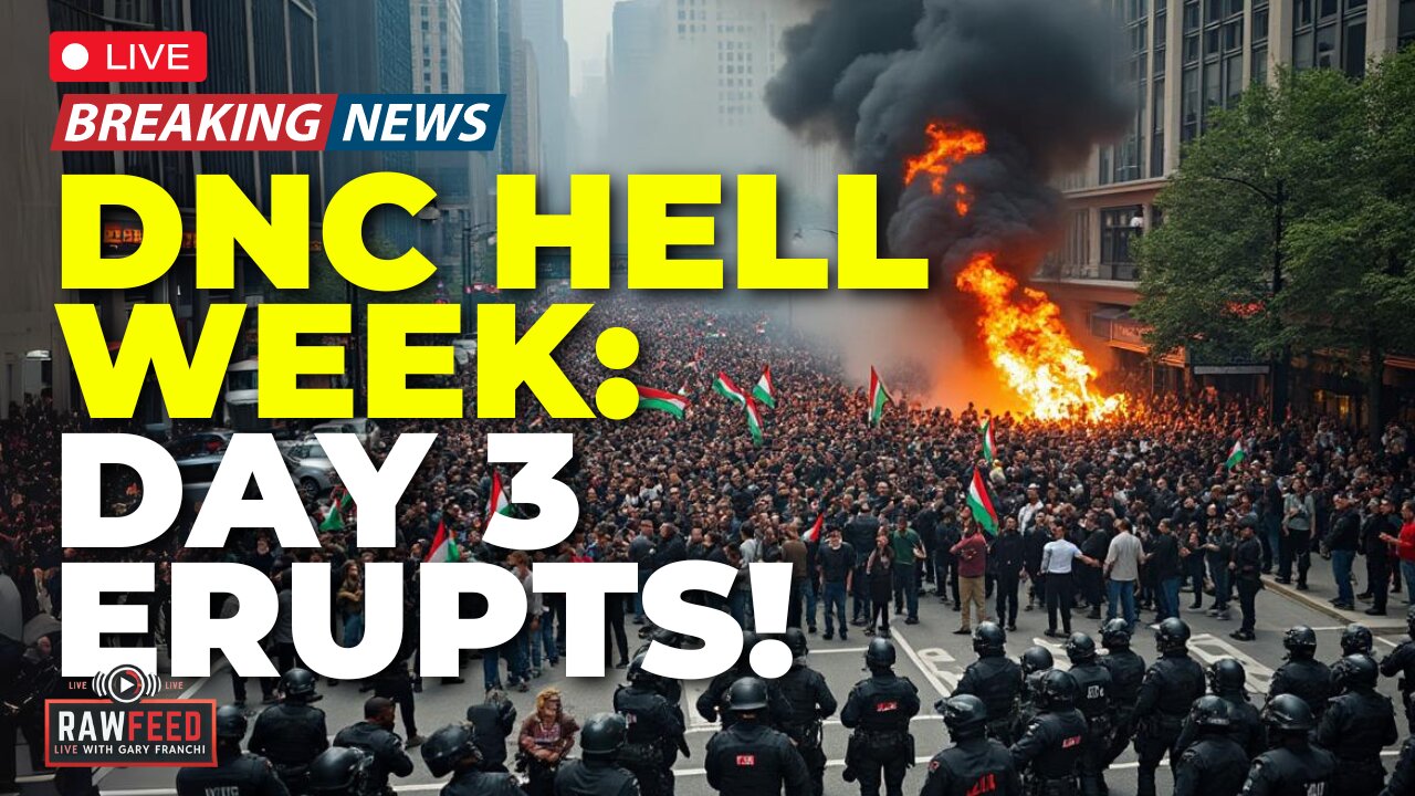 🚨LIVE NOW: DNC Hell Week Day 3! Harris UNMASKED! NC Trump Rally Erupts! RFK Jr.'s Surprise Move!🚨