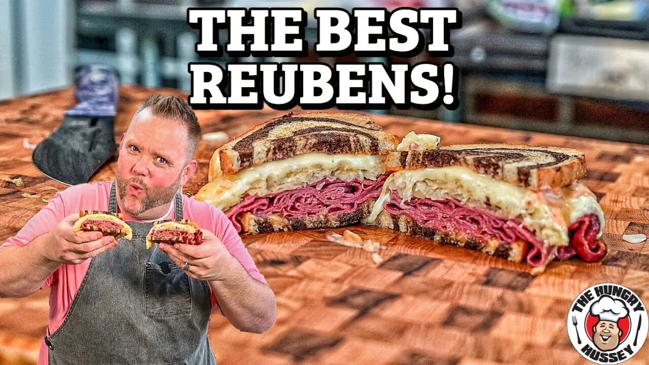 Reuben Sandwich on the Blackstone Griddle