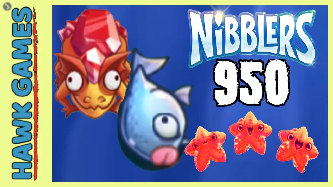 Fruit Nibblers Level 950 Hard - 3 Stars Walkthrough, No Boosters