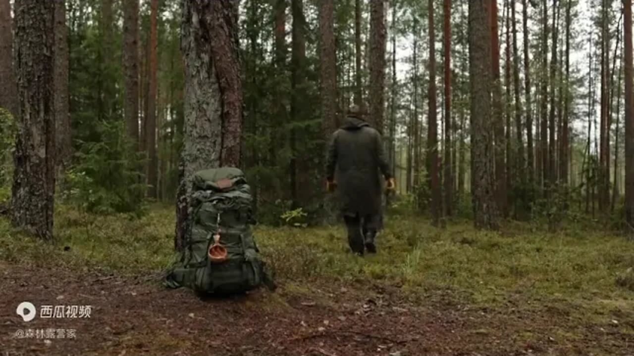 Camping in the wilderness at 20 degrees below zero, see how the Norwegian god gets rid of the f