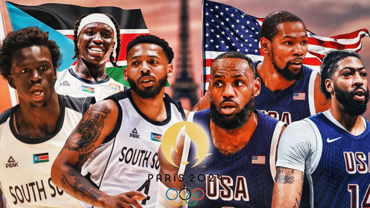 Paris Olympics 2024 Men's Basketball USA Vs South Sudan Condensed Game