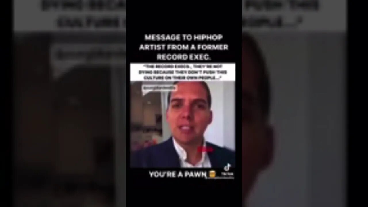 Message To Hip Hop Artists From Former Record Exec 💯