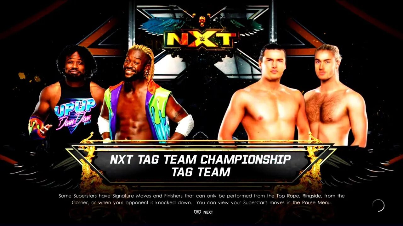 NXT Deadline Pretty Deadly vs The New Day for the NXT Tag Team Championship