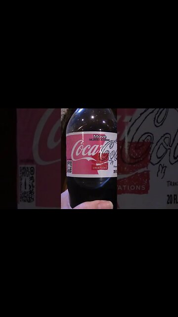 I Tried The New Move Coconut Flavored Coca-Cola #Shorts 🍹