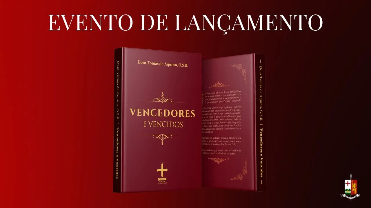 Conferência de lançamento do livro "Vencedores e Vencidos", por D. Tomás de Aquino