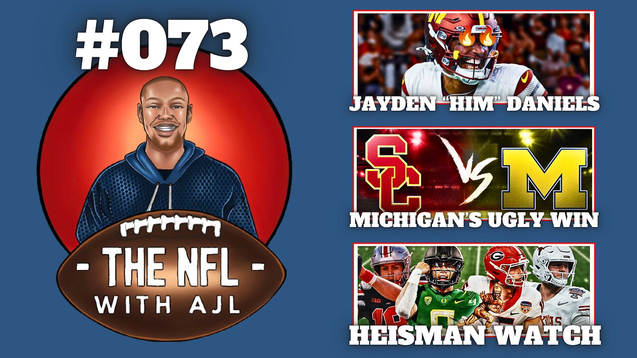 Jayden Daniels Has Arrived, Michigan Escapes USC, Heisman Watch, Eagles Shock Saints, Ravens-Cowboys