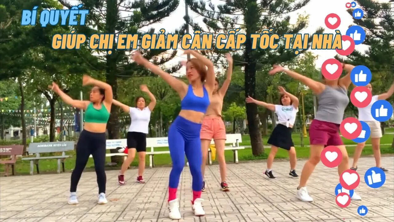 Giảm mỡ bụng Thần Tốc Bài Tập Aerobic Sáng Thu Gọn Vòng Eo Đơn Giản 🌟 🏋️‍♀️