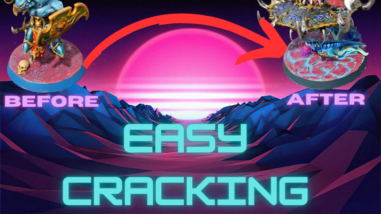 How to Make Your Crackle Basing Look AMAZING