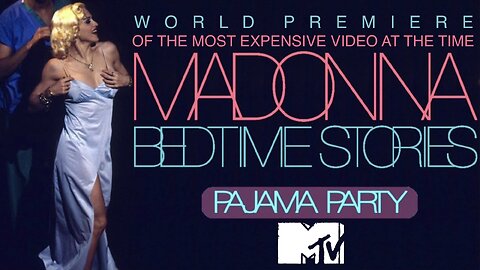 Madonna's Bedtime Story Pajama Party (1995 MTV Special Live Event) | Madonna Saga | #PleasantDreams #HappyHalloween 🎃