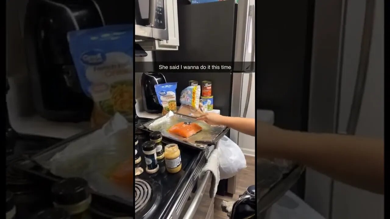 POV: she cooking this time #shorts