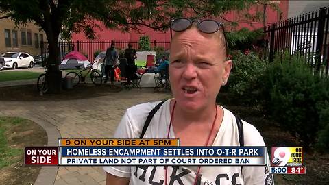 New homeless camp evades judge's ban