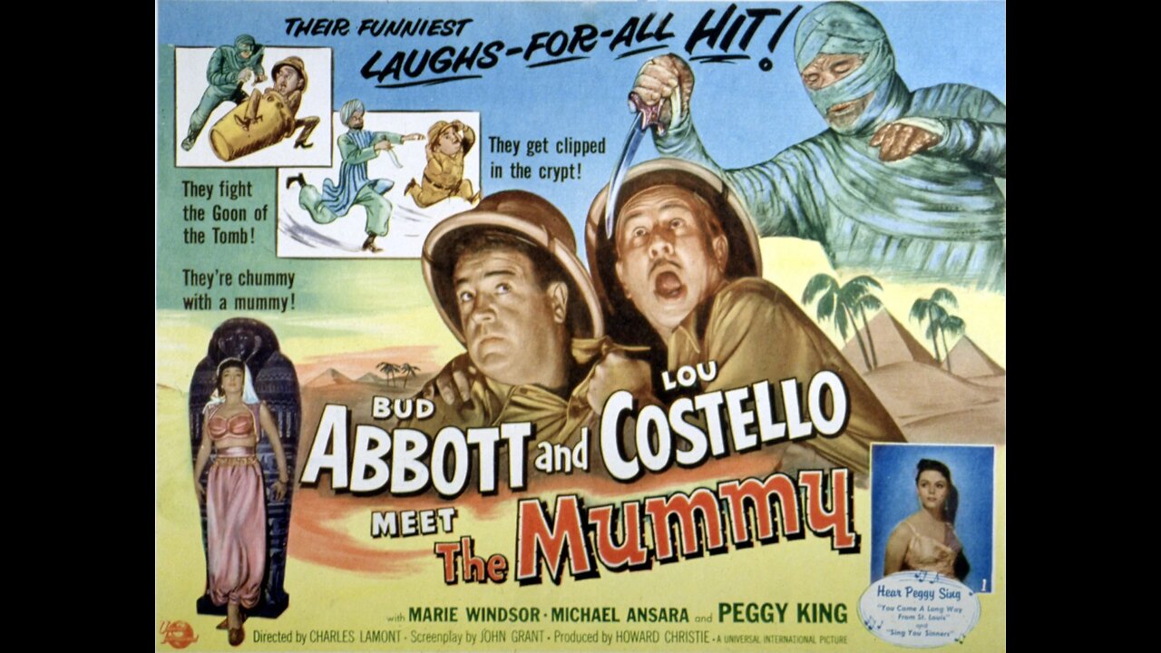 "Abbott and Costello Meet the Mummy" - 1955