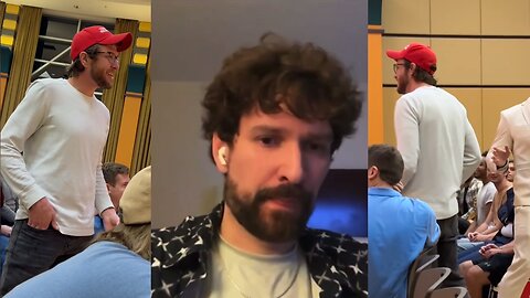 John Ward attends a Destiny Debate