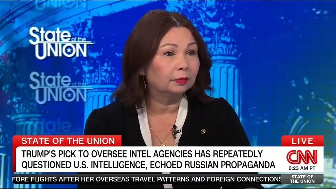 Sen Tammy Duckworth Says Tulsi Gabbard Is Compromised By Russia