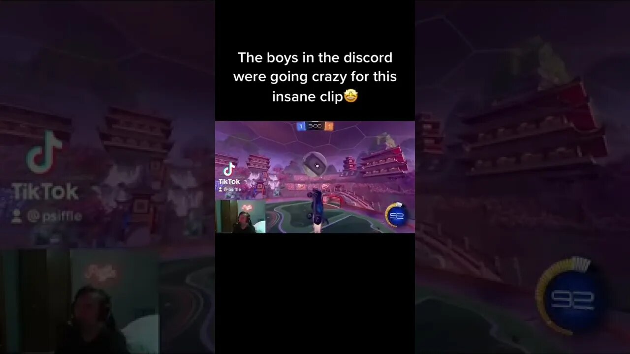 INSANE CLIP IN COMPETITIVE #rocketleague #shorts