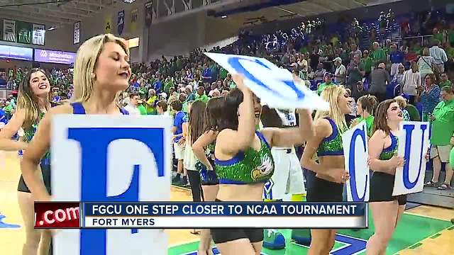 FGCU one step closer to NCAA Tournament