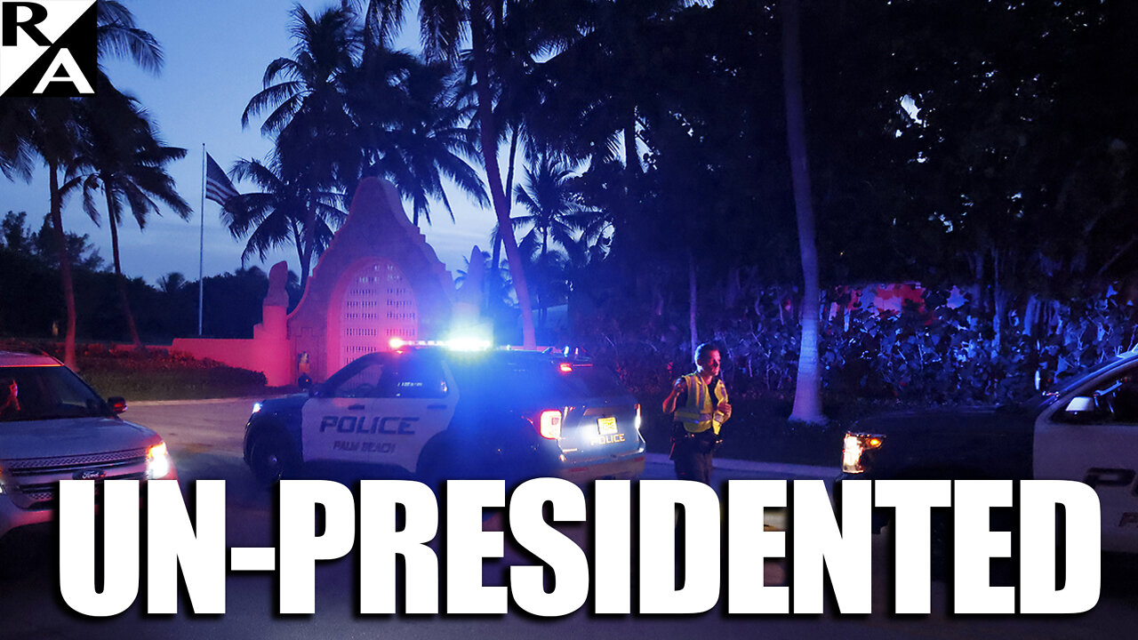 Un-Presidented: FBI Executes Search Warrant for Trump's Presidential Papers at Mar-a-Lago