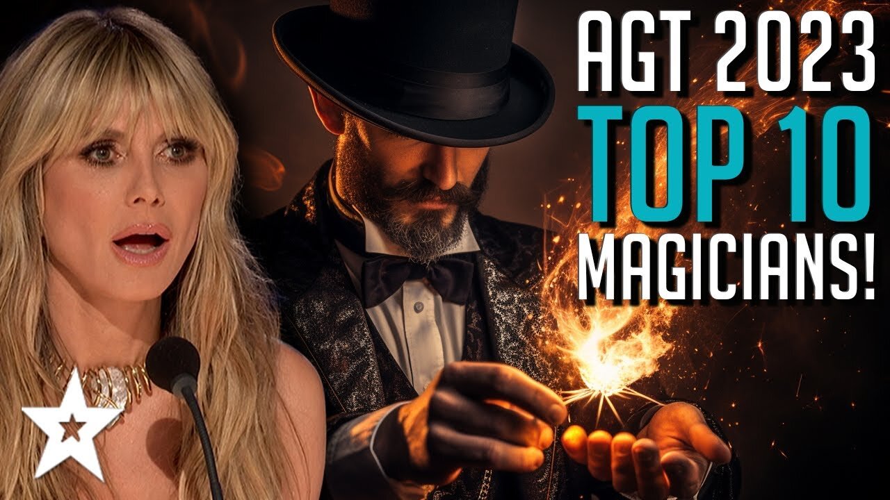 Top Ten BEST MAGICIANS on America's Got Talent 2023!