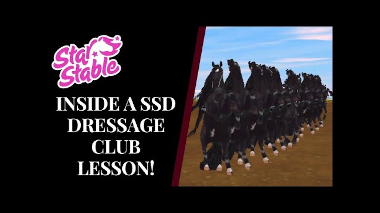 Inside a Metal Queens SSD CLUB DRESSAGE LESSON! Star Stable Quinn Ponylord