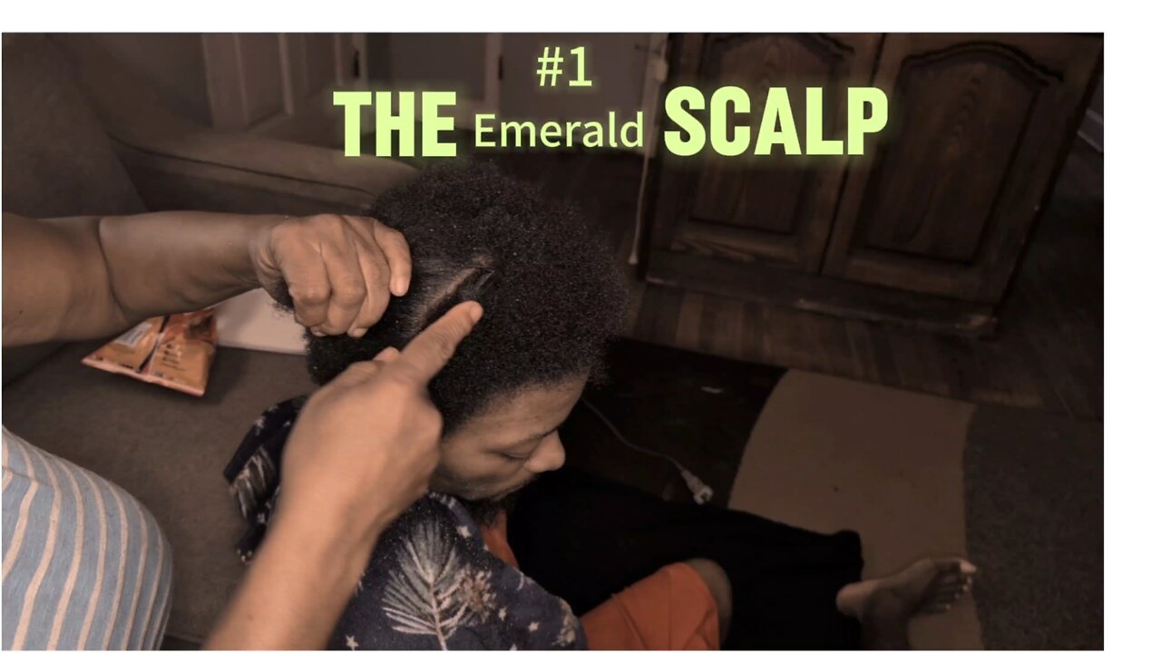 dandruff scratching #1|the emerald scalp