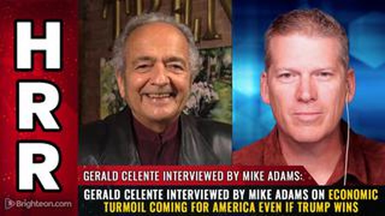 Gerald Celente interviewed by Mike Adams on economic turmoil coming for America..