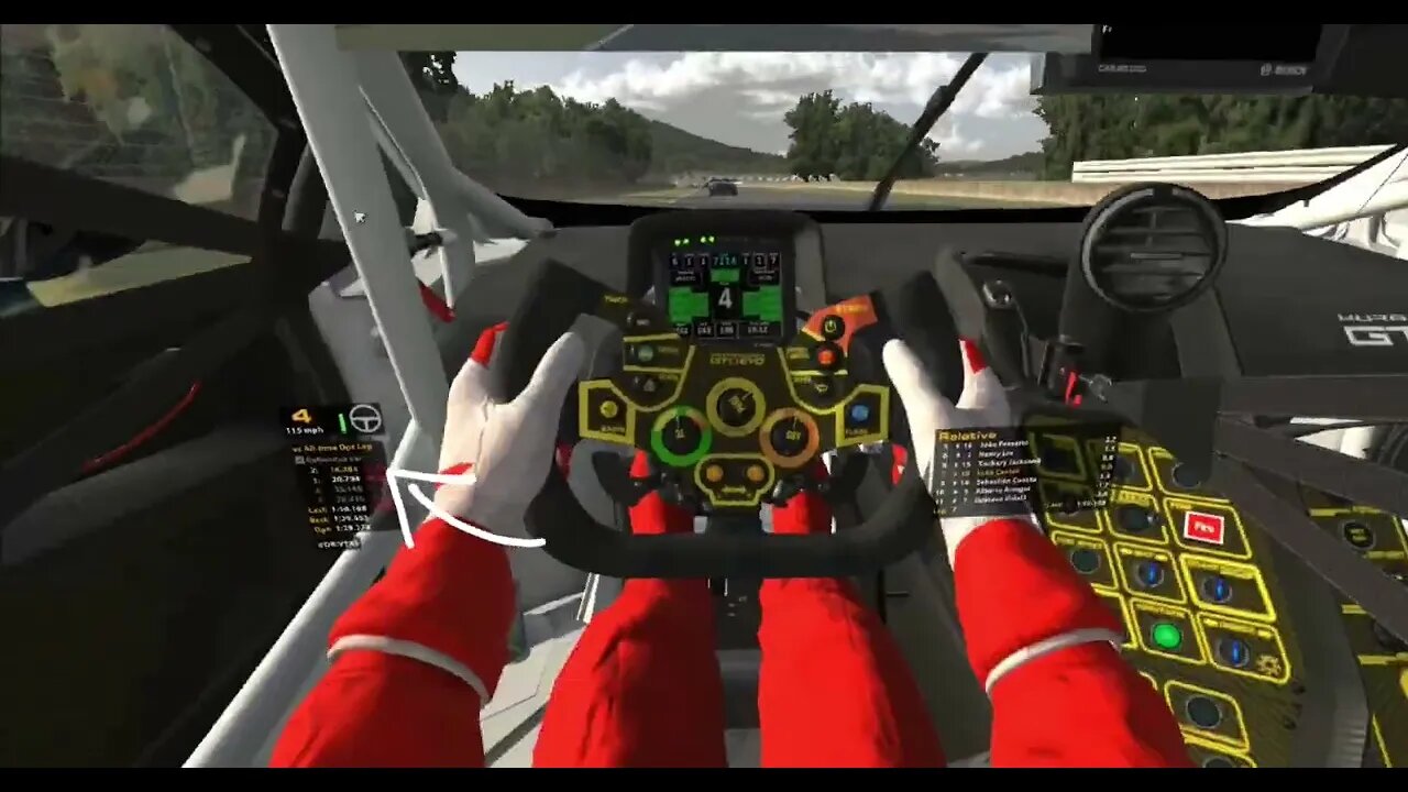 iRacing GT3, in the Lamborghini! (P9-P6) Very intense racing!