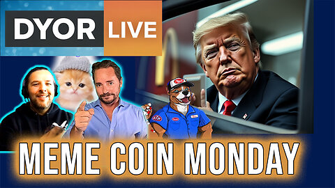 Its Crypto MEME Coin Monday. Will McTrump and KWIF tokens EXPLODE?