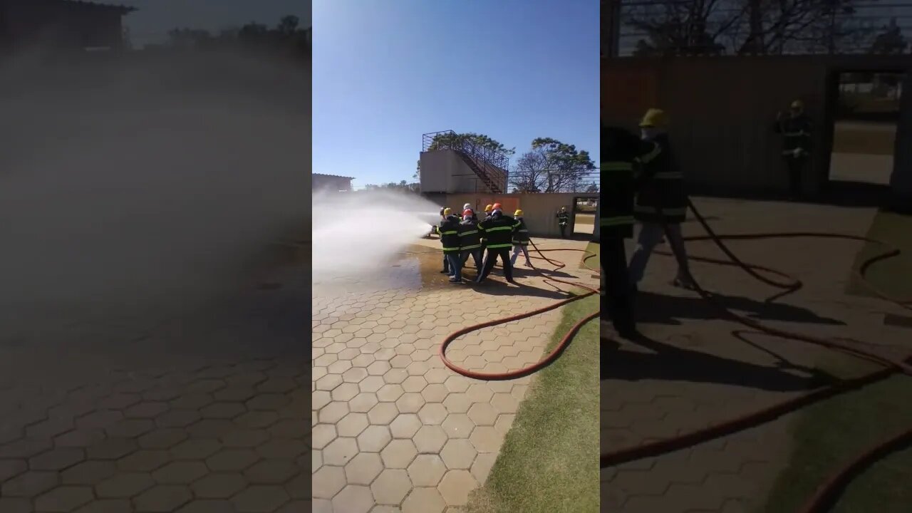 Curso Brigada de IncĂȘndio - Guarda Civil Municipal Rio Pardo #treino