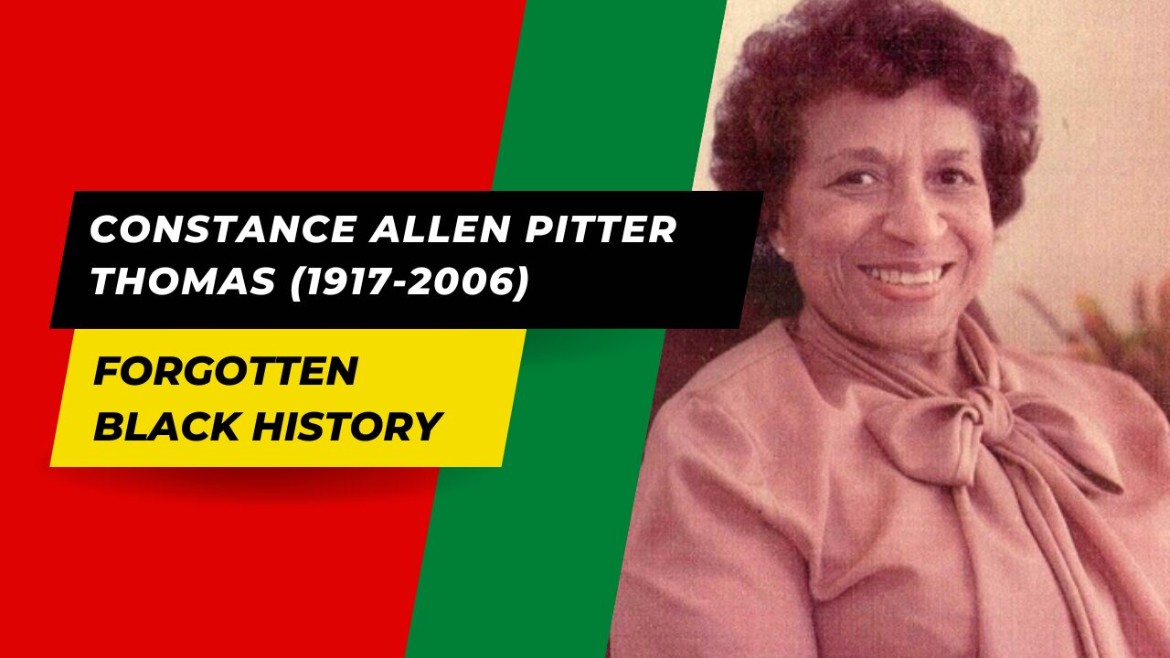 CONSTANCE ALLEN PITTER THOMAS (1917-2006)