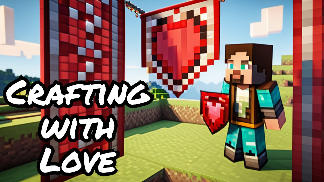 How To Make A Heart Banner #1 In Minecraft